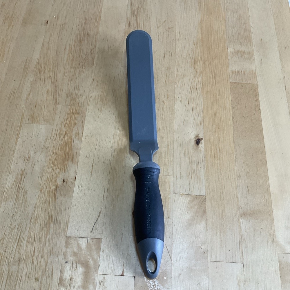 Hamilton Beach Gray Silicon Thin Spatula‎ Gently Used